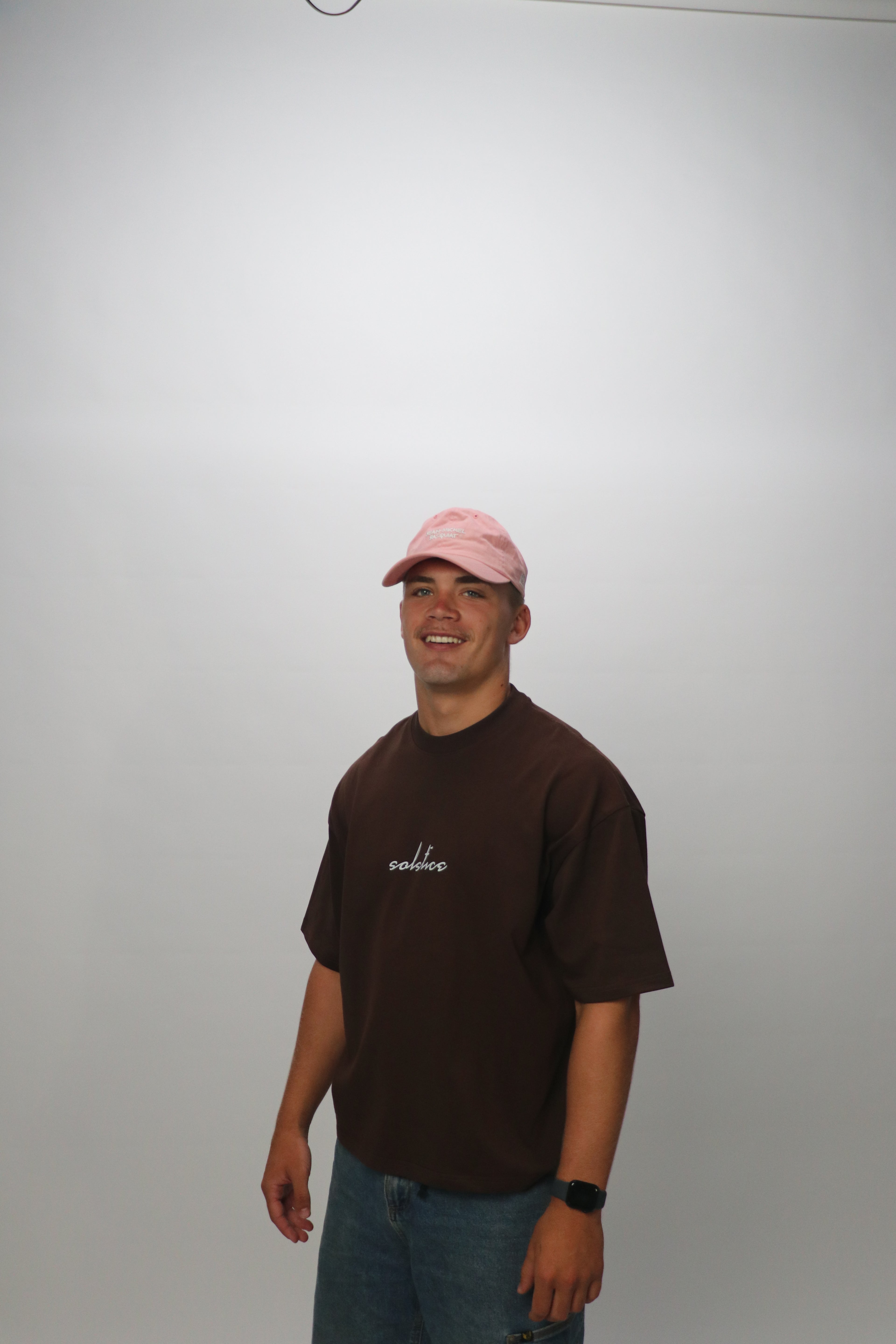 Solstice Box-Fit Brown Tee